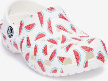Classic Seasonal Graphic Clog Crocs dětské Crocs | Bílá | Dívčí | 32-33 - obrázek 2