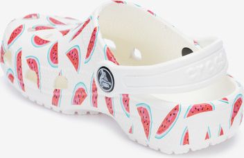 Classic Seasonal Graphic Clog Crocs dětské Crocs | Bílá | Dívčí | 32-33 - obrázek 3