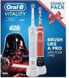 Oral-B Vitality 100 D100 Adults White CA + D100 Star Wars - obrázek 1