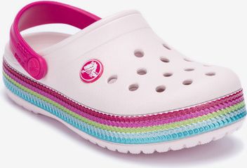 Crocband™ Sequin Band Clog Crocs dětské Crocs | Růžová | Dívčí | 27-28 - obrázek 2