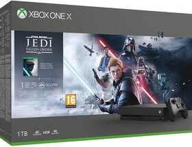 Microsoft Xbox One X 1 TB + STAR WARS Jedi: Fallen Order (CYV-00420) - obrázek 1