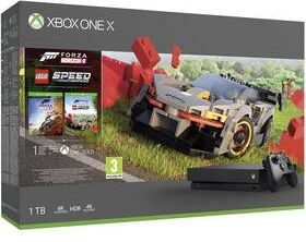 Microsoft Xbox One X 1 TB + Forza Horizon 4 + DLC LEGO Speed Champions (CYV-00468) - obrázek 1