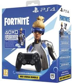 Sony Dual Shock 4 pro PS4 v2 - černý + Fortnite balíček (PS719950103) - obrázek 1