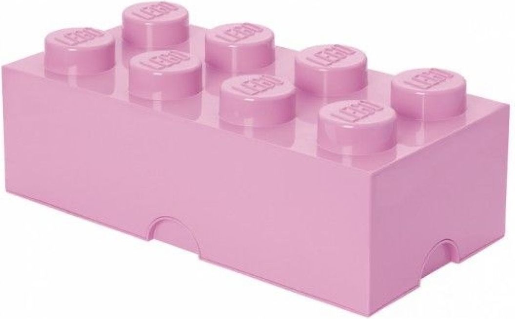 LEGO Úložný box 25 x 50 x 18 cm Světle růžová - obrázek 1