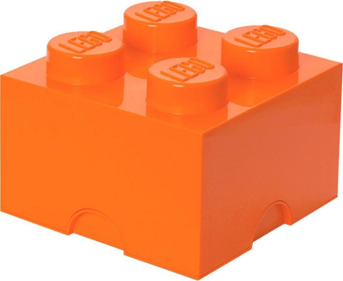 LEGO Úložný box 25 x 25 x 18 cm Oranžová - obrázek 1