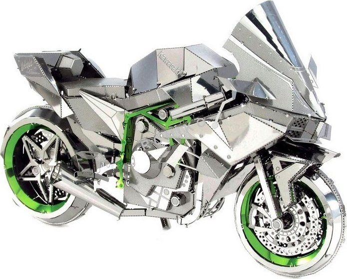 METAL EARTH 3D puzzle Kawasaki Ninja H2R (ICONX) - obrázek 1