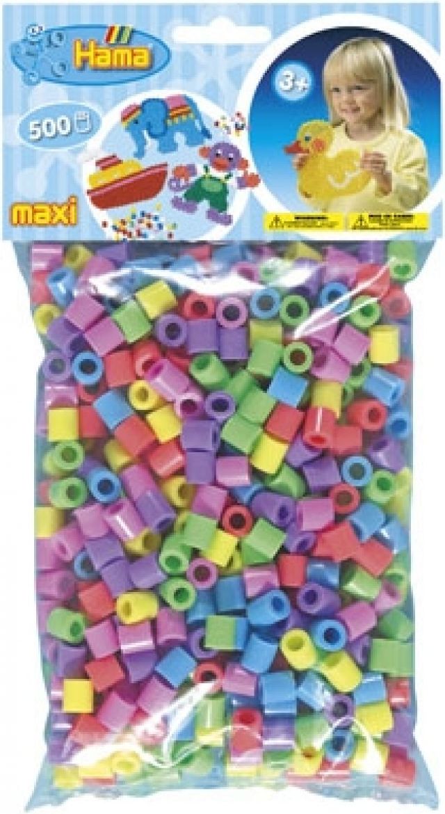 Hama H8471 Maxi korálky mix 500 ks - obrázek 1