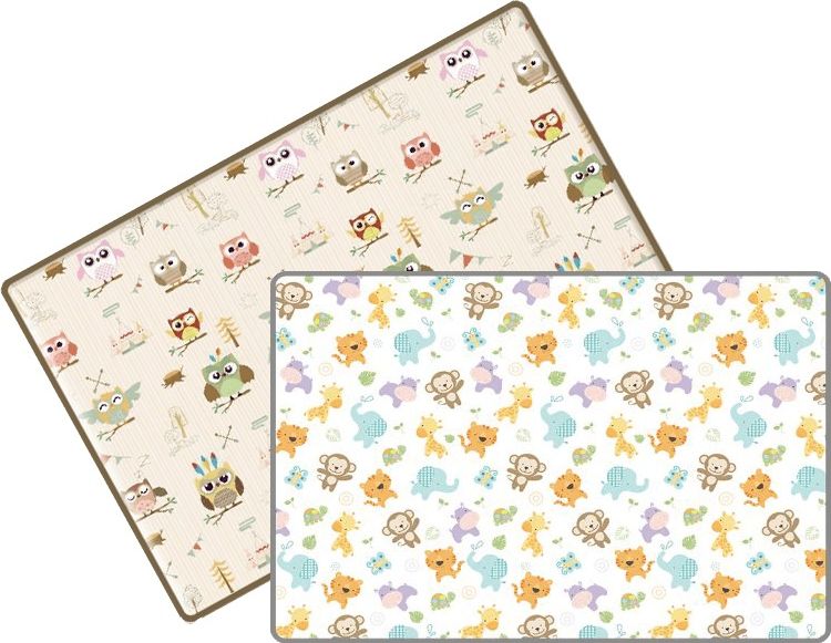 LALALU Podložka Standard Mini Džungle 200 x 150 x 1,5 cm - obrázek 1
