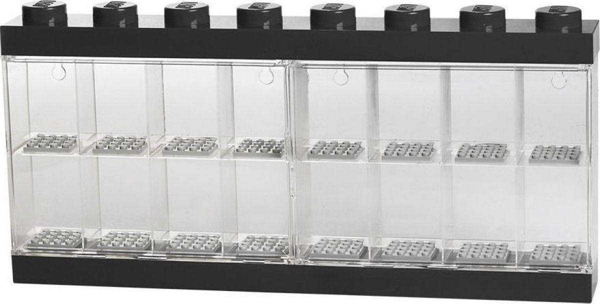 LEGO Sběratelská skříňka na 16 minifigurek Černá - obrázek 1