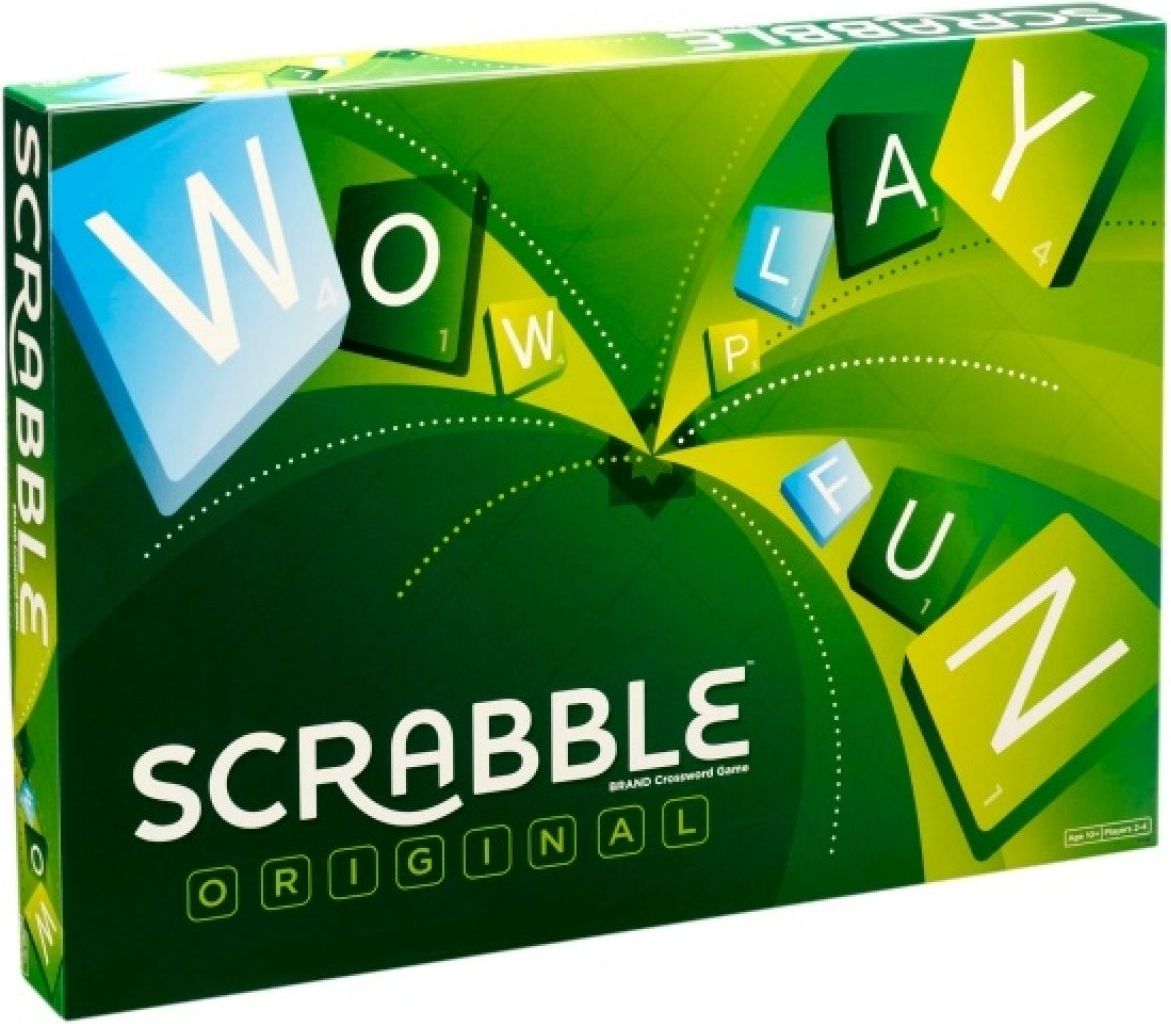 Mattel Y9620 - Scrabble Originál CZ - obrázek 1