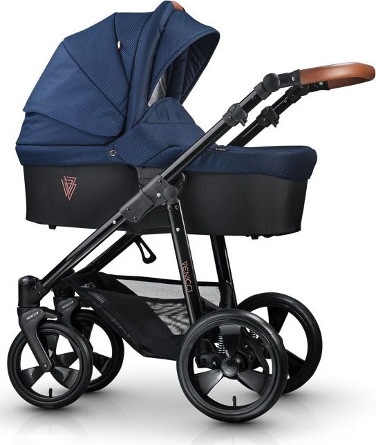 VENICCI Kombinovaný kočárek Gusto – Navy - obrázek 1