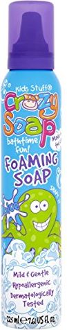 Crazy Soap tvarovatelná pěna do koupele blue 225 ml - obrázek 1