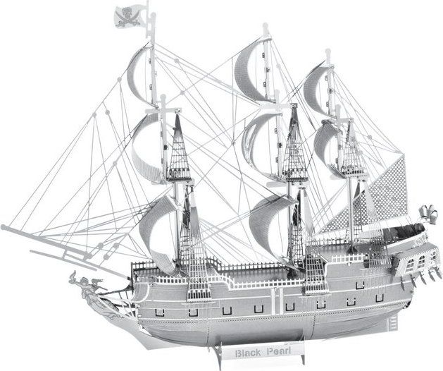METAL EARTH 3D puzzle Black Pearl - Černá Perla (ICONX) - obrázek 1