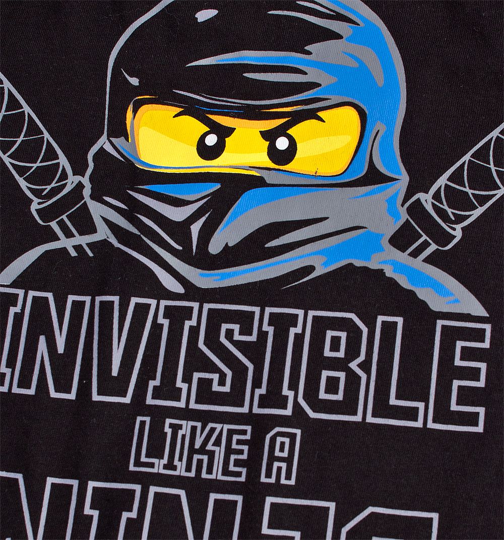 Chlapecké tričko LEGO NINJAGO INVISIBLE černé Velikost: 104 - obrázek 3