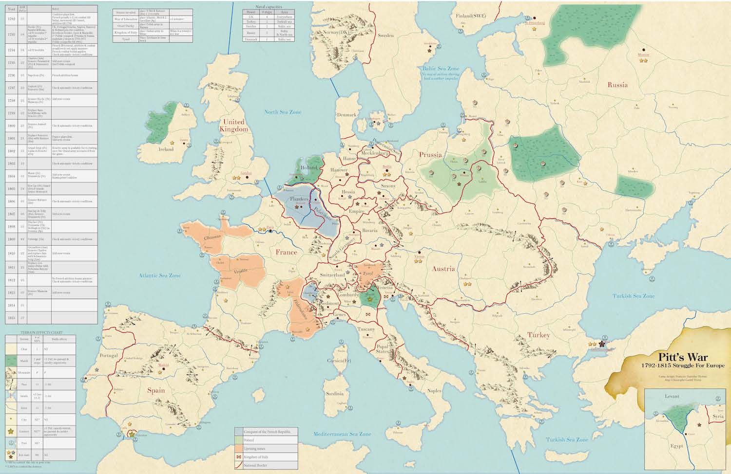 Compass Games Paper Wars Issue 92: Pitt's War - obrázek 3
