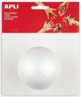 Polystyrenová kulička "Creative", 80 mm, APLI - obrázek 1