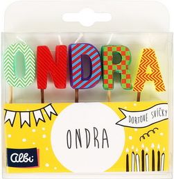 LOLA BABY ALBI Dortová svíčka - Ondra - obrázek 1