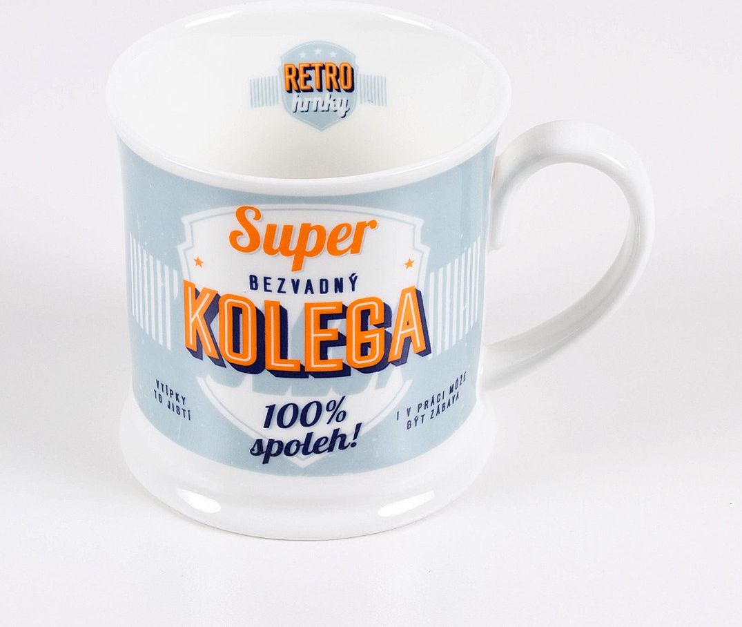 LOLA BABY ALBI Retro hrnek quot;Kolega quot; - obrázek 1