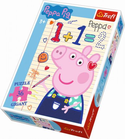 Puzzle Gigant 36 dílků Prasátko Peppa - obrázek 1