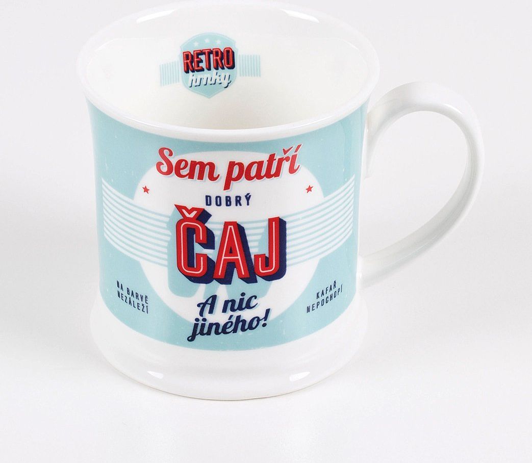 LOLA BABY ALBI Retro hrnek quot;Čaj quot; - obrázek 1