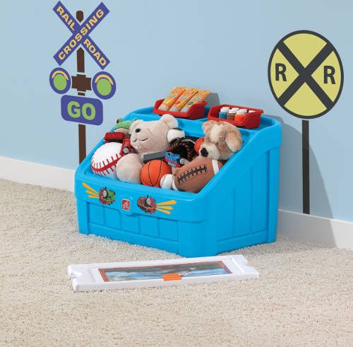 STEP2 Box na hračky Tomáš 2v1 - obrázek 2