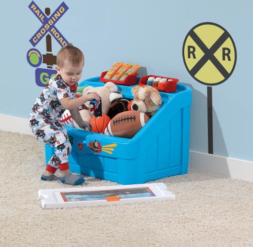STEP2 Box na hračky Tomáš 2v1 - obrázek 4