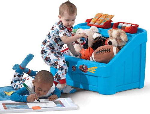STEP2 Box na hračky Tomáš 2v1 - obrázek 6