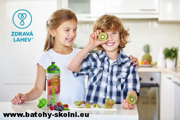 Zdravá lahev na pití + šejkr modrá 0.7 litrů - obrázek 5