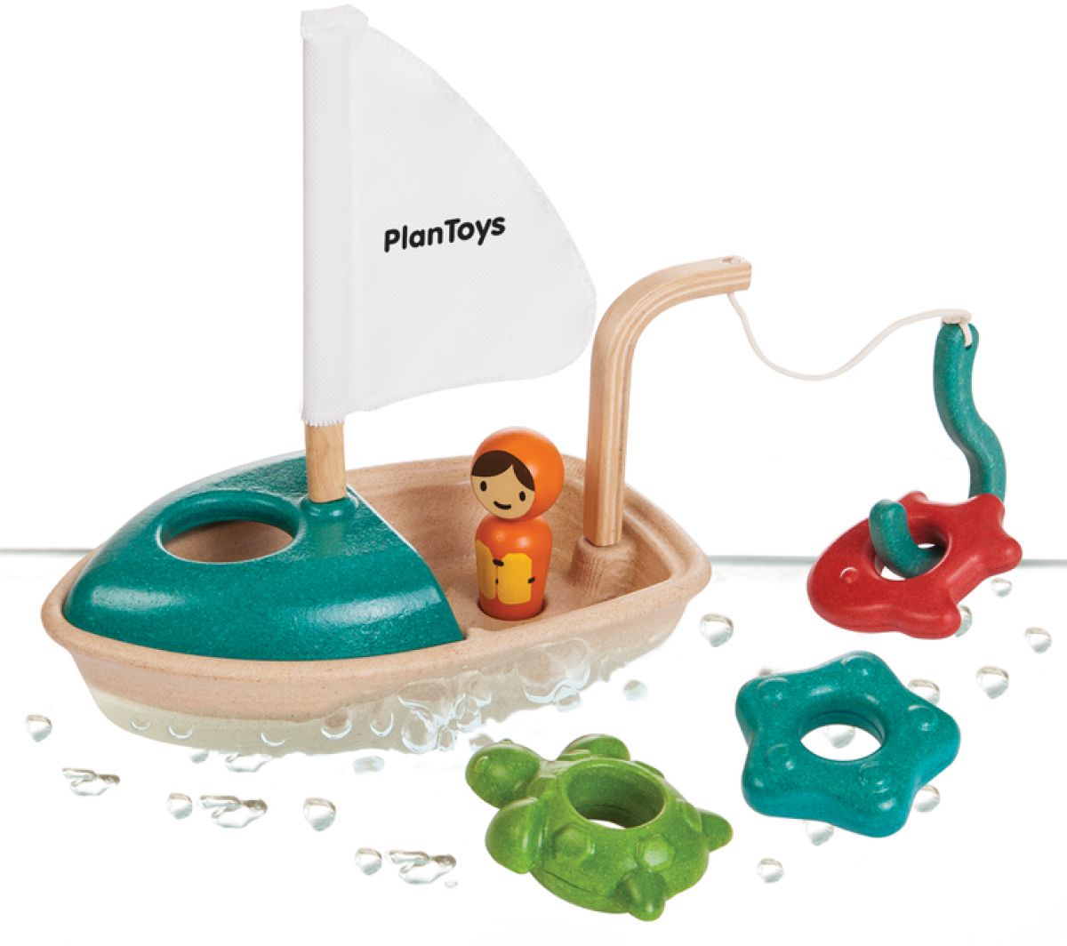 Plan Toys Aktivity s loďkou - obrázek 1