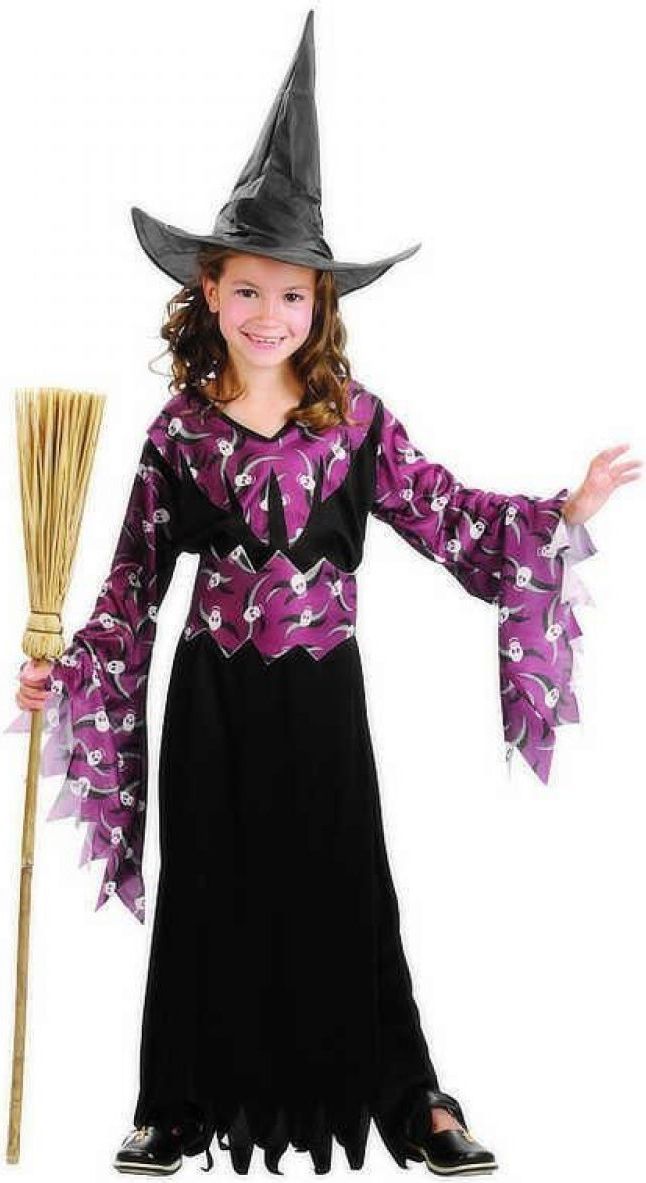 Made Dětský kostým Gotická čarodějnice 130-140 cm - obrázek 1