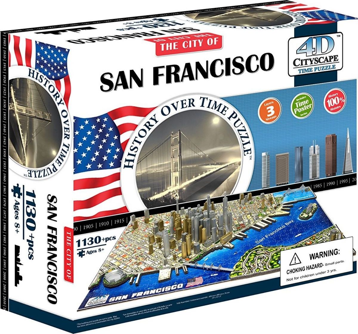 4D Cityscape Puzzle San Francisco - obrázek 1