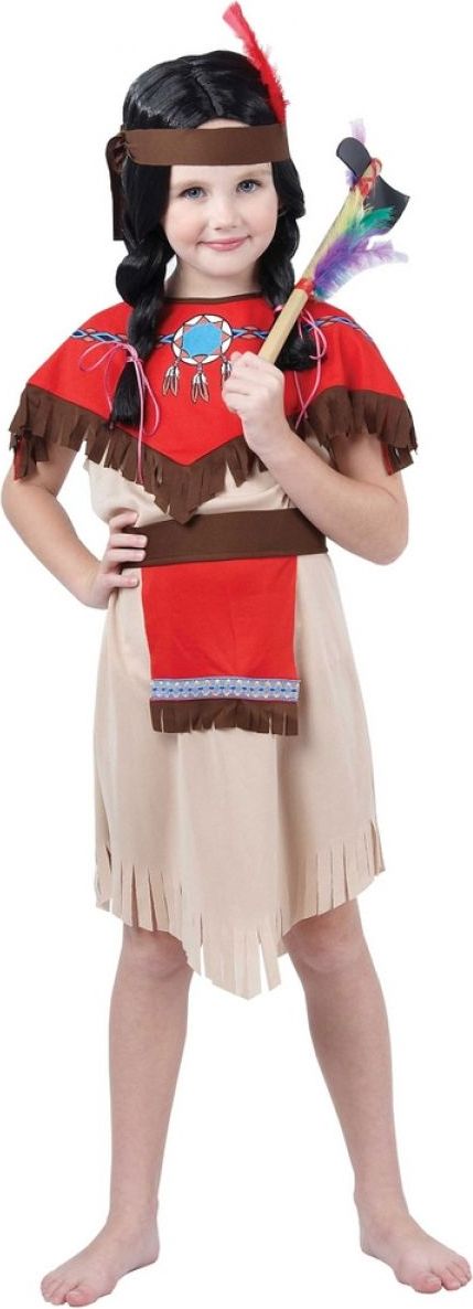 Made Dětský kostým Indiánka 120-130cm - obrázek 1