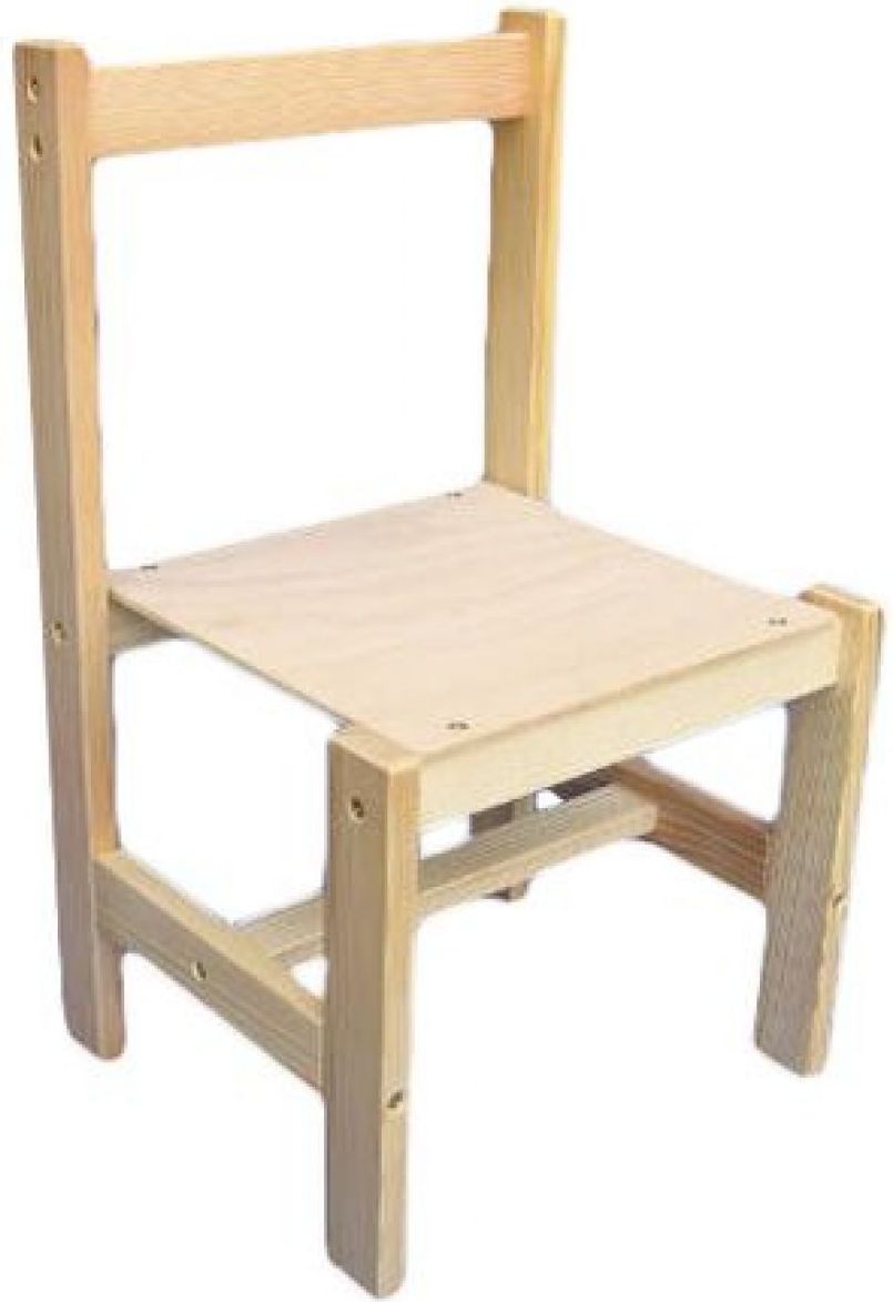 Dřevěná židlička - obrázek 1