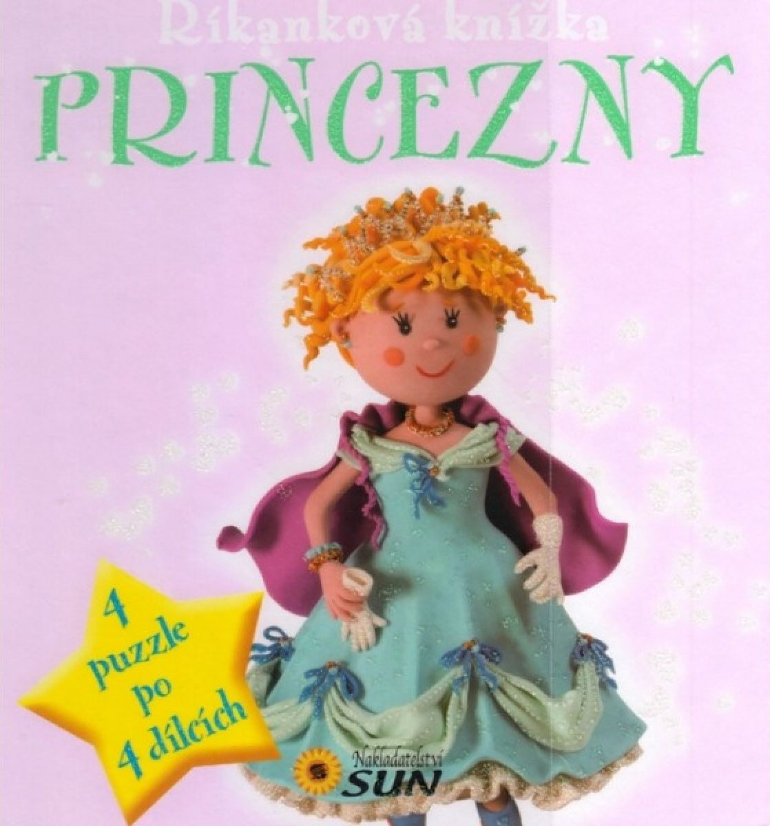 Princezny - Říkanková puzzle kniha - obrázek 1