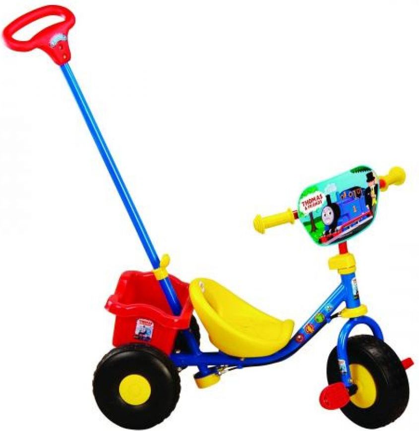 Alltoys Tříkolka Mašinka Tomáš s vodící tyčí - obrázek 1