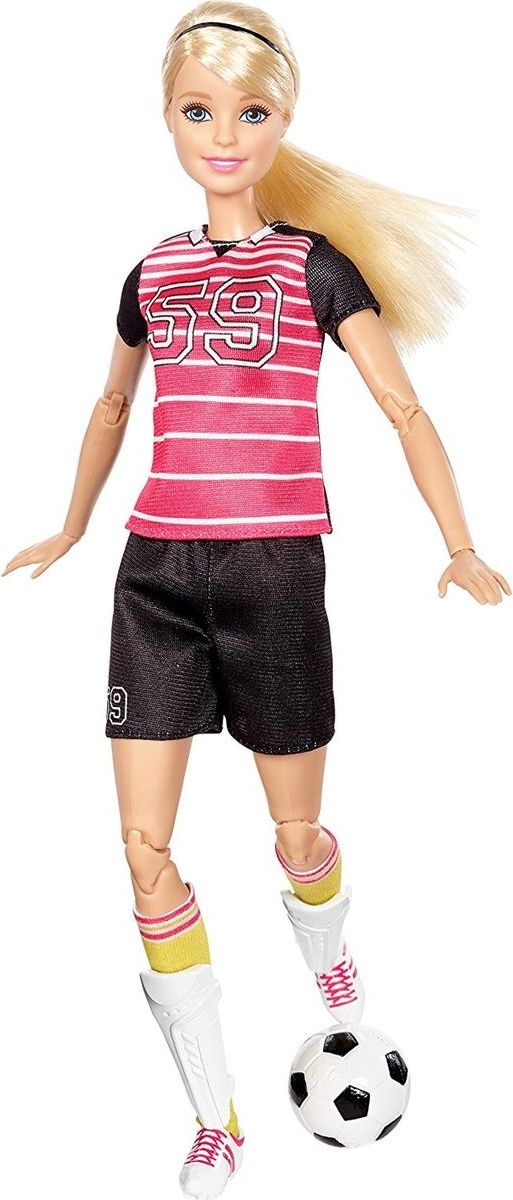 Mattel Barbie sportovkyně Fotbalistka blondýnka - obrázek 1