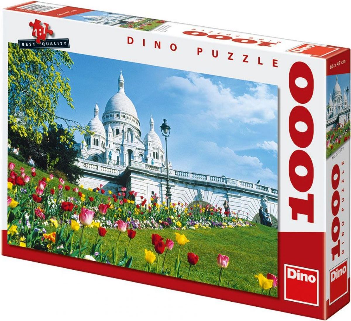 Dino Puzzle Sacre Coeur 1000 dílků - obrázek 1