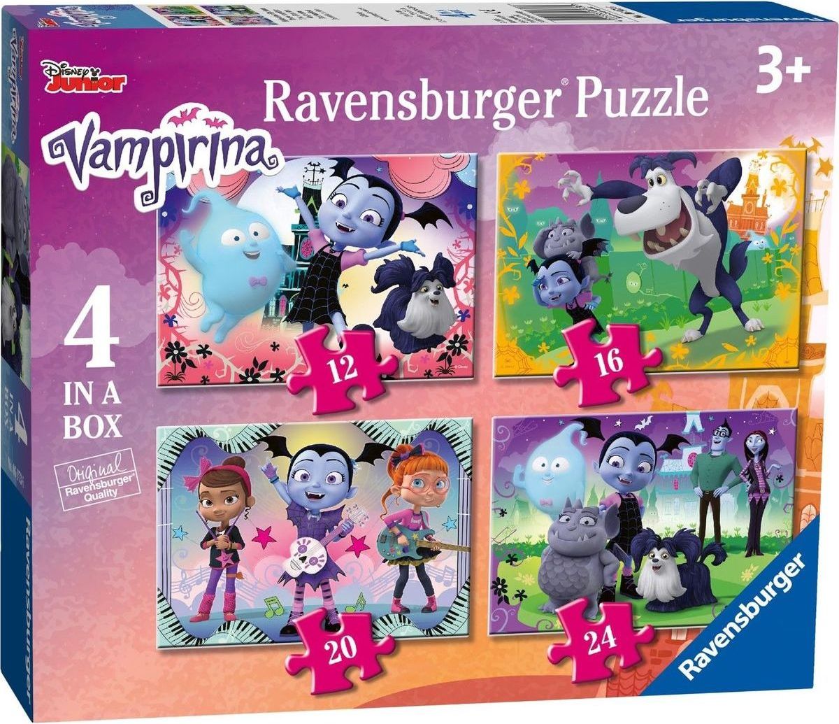 Ravensburger puzzle 069736 Vampirina 4 v 1 - obrázek 1