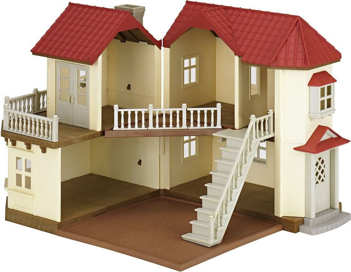 Sylvanian Families Dárkový set Městský dům se světly a příslušenstvím - obrázek 1
