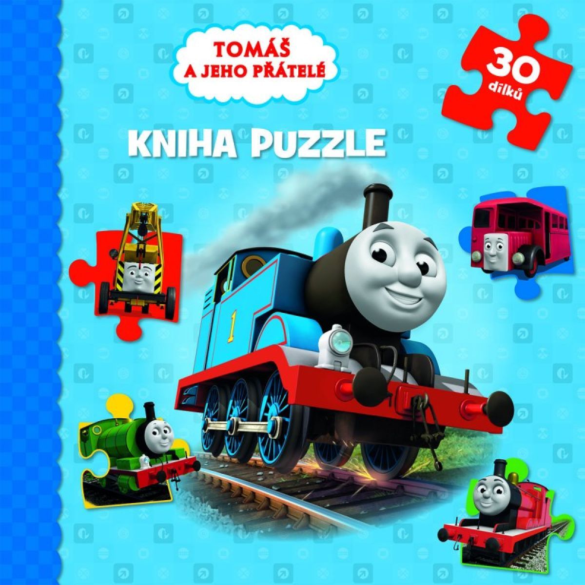 Tomáš a jeho přátelé Kniha puzzle 30 dílků - obrázek 1