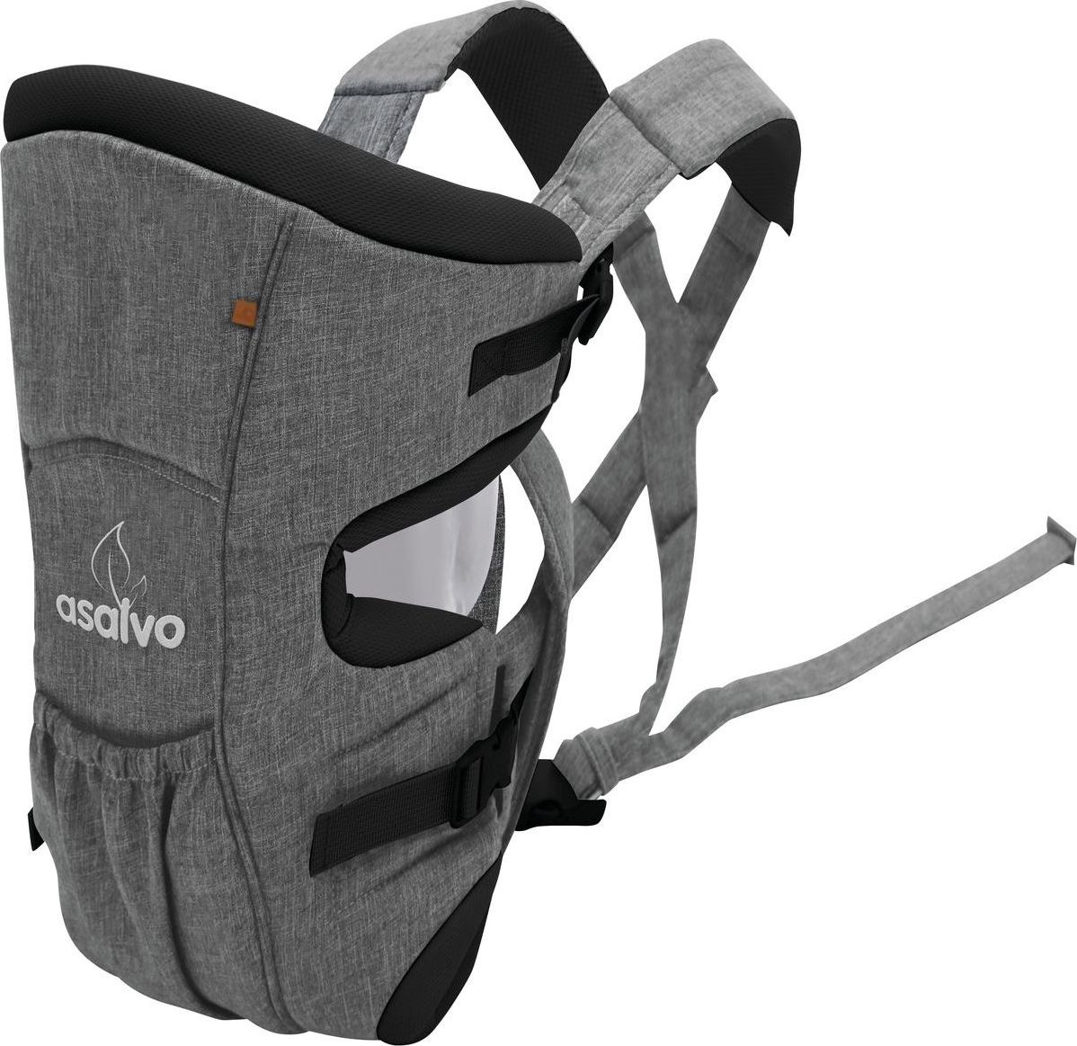 Asalvo Nosič na břicho grey melange - obrázek 1