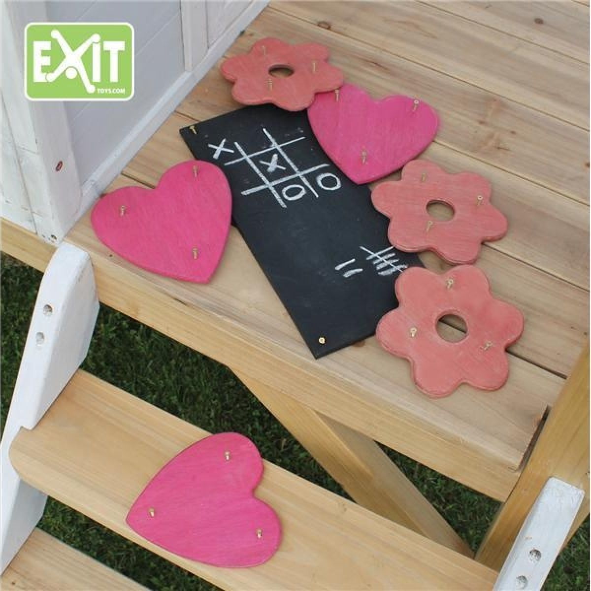 Exit Dekorační set pro domečky - květiny, srdce - obrázek 1
