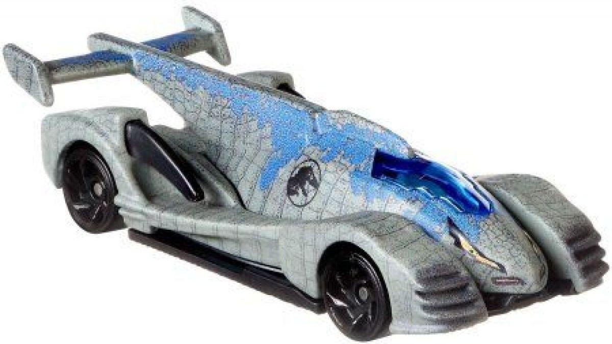 Hot Wheels Angličák kultovní postavy Velociraptor Blue - obrázek 1