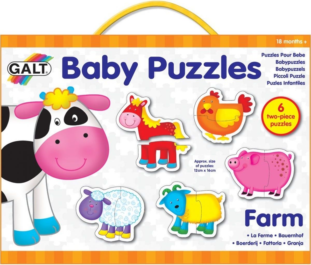 Galt Puzzle pro nejmenší Zvířátka na farmě 2 - obrázek 1