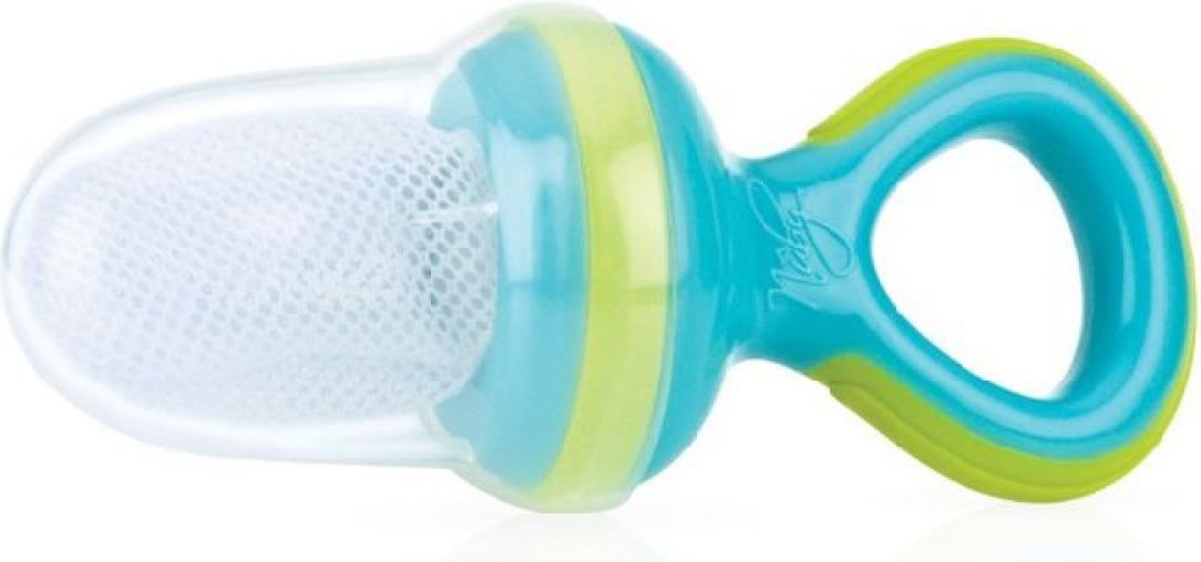 Nuby Síťka na krmení zelenotyrkysová - obrázek 1