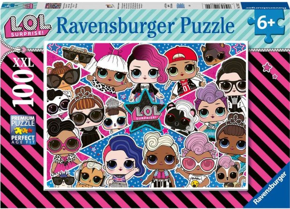 Ravensburger puzzle L.O.L 100 XXL dílků - obrázek 1
