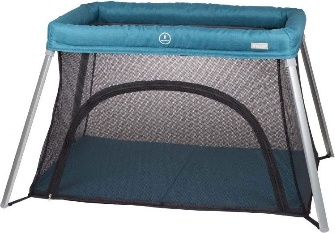 BabyGo postýlka Dreams II Turquoise - obrázek 1