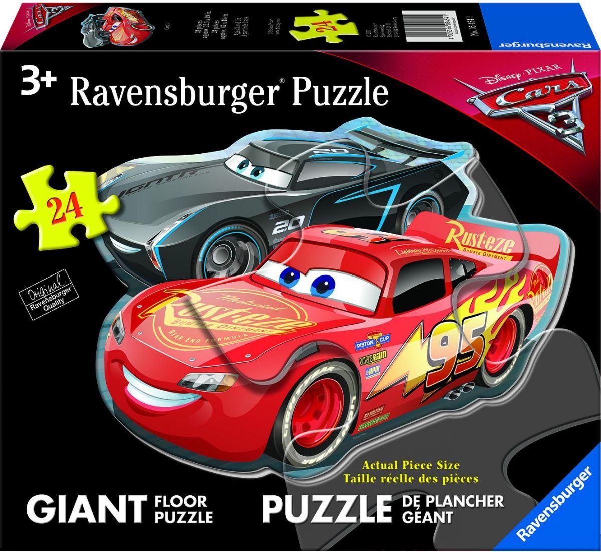 Ravensburger Disney Auta 3 puzzle 24 dílků - obrázek 1