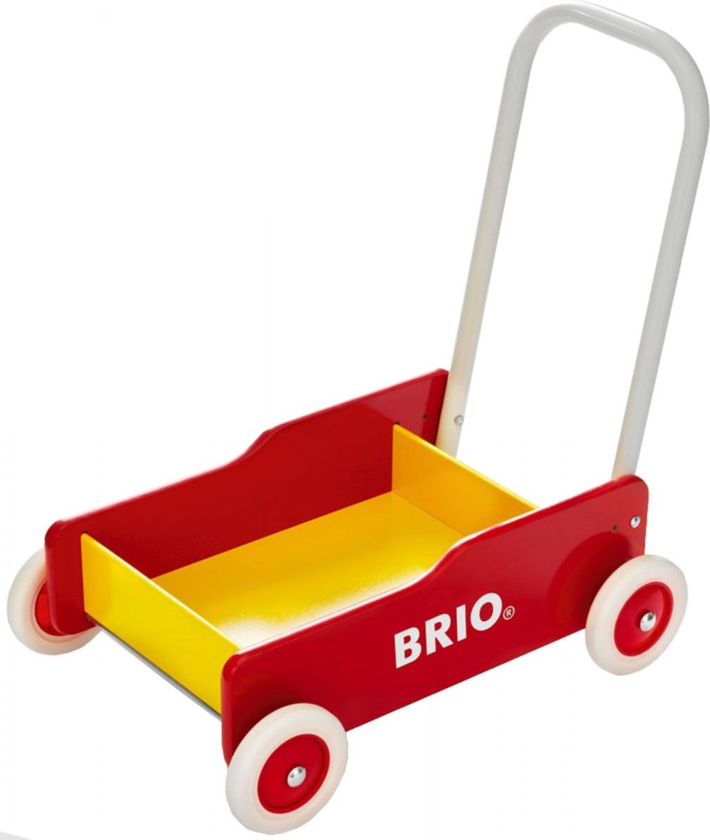 Brio Chodítko vozík, červenožlutý - obrázek 1