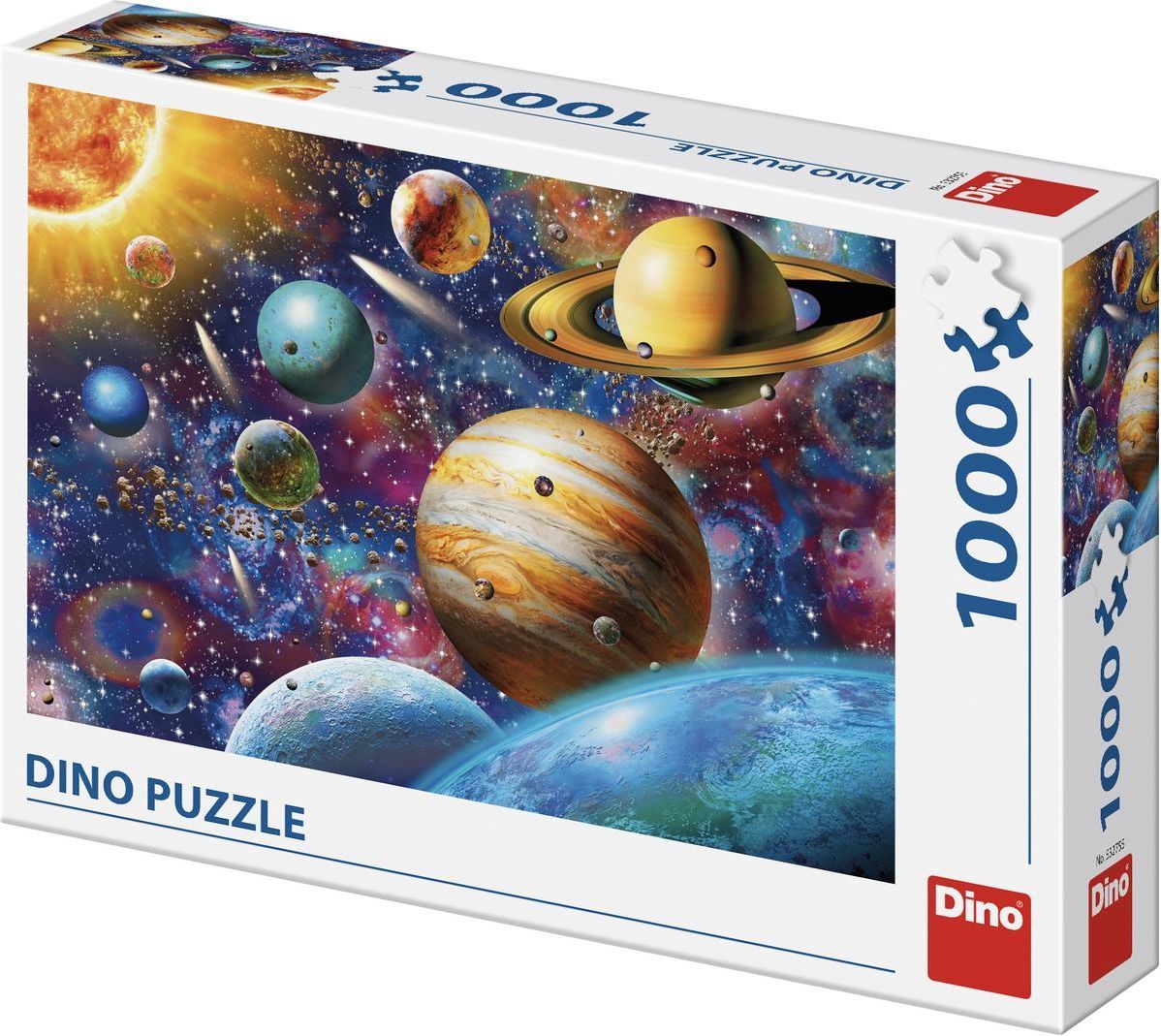 Dino Planety 1000 dílků puzzle - obrázek 1